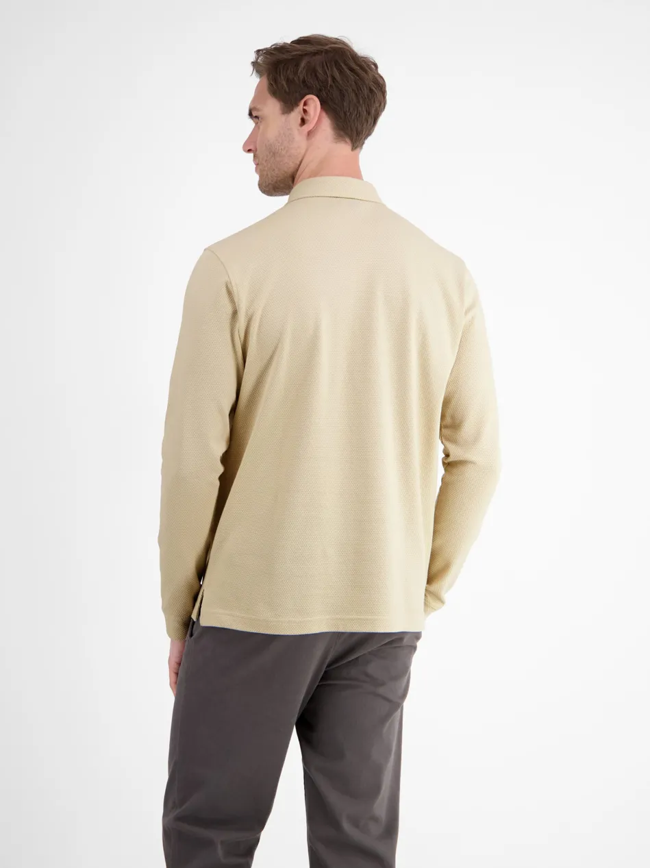 Herren Langarm-Poloshirt