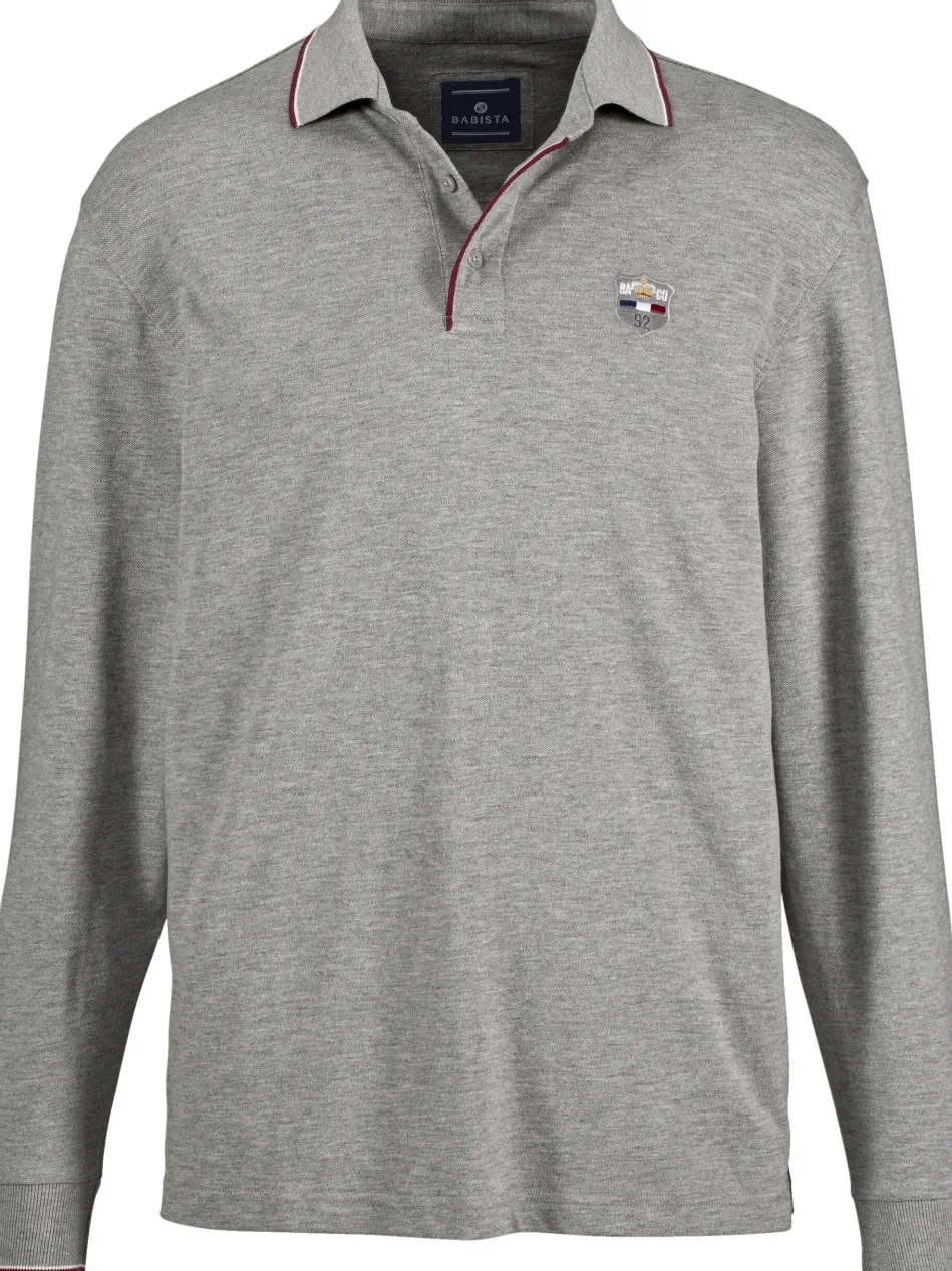 Herren Langarm-Poloshirt - MILANVETZO