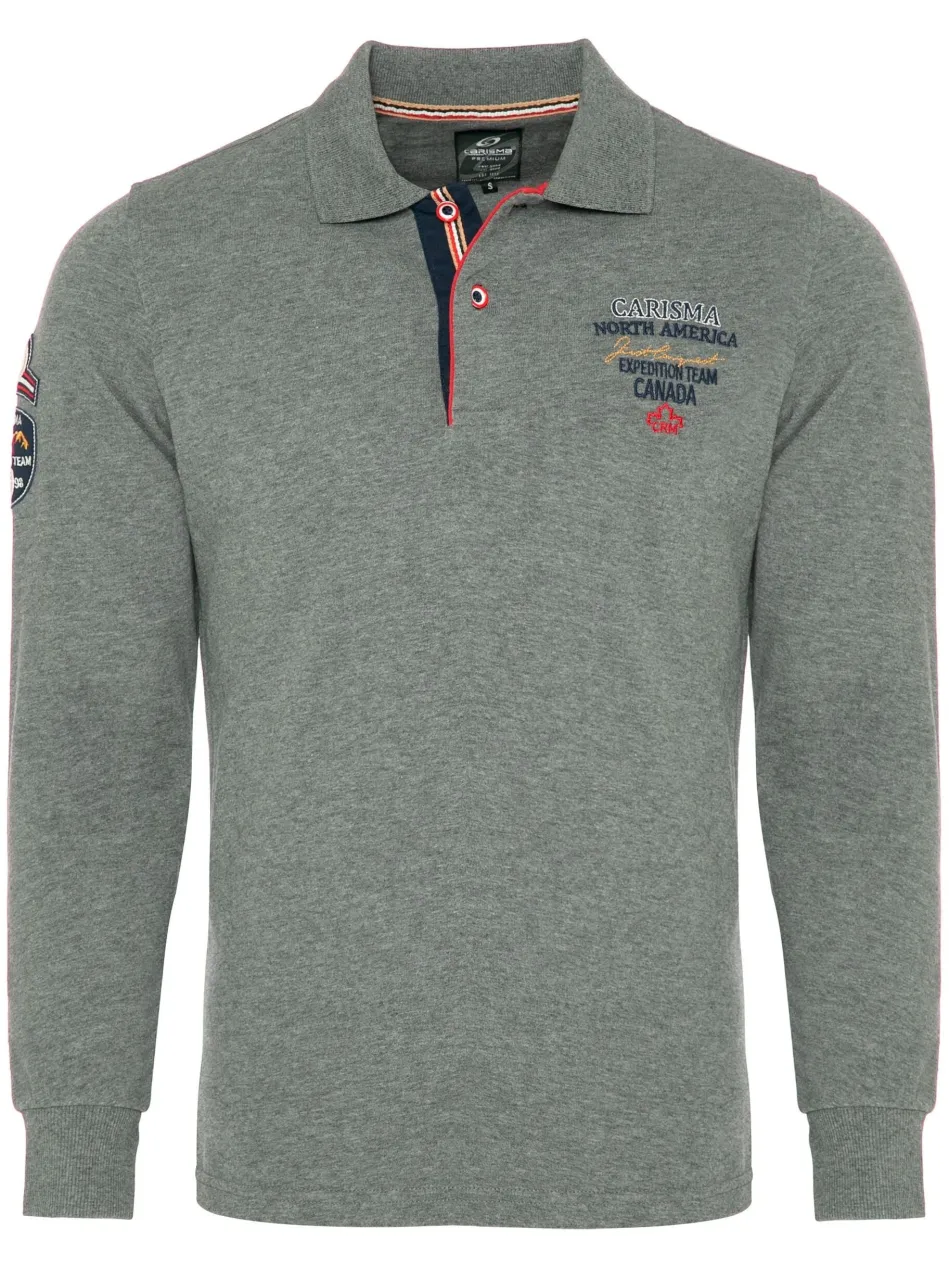 Herren Langarm-Polo