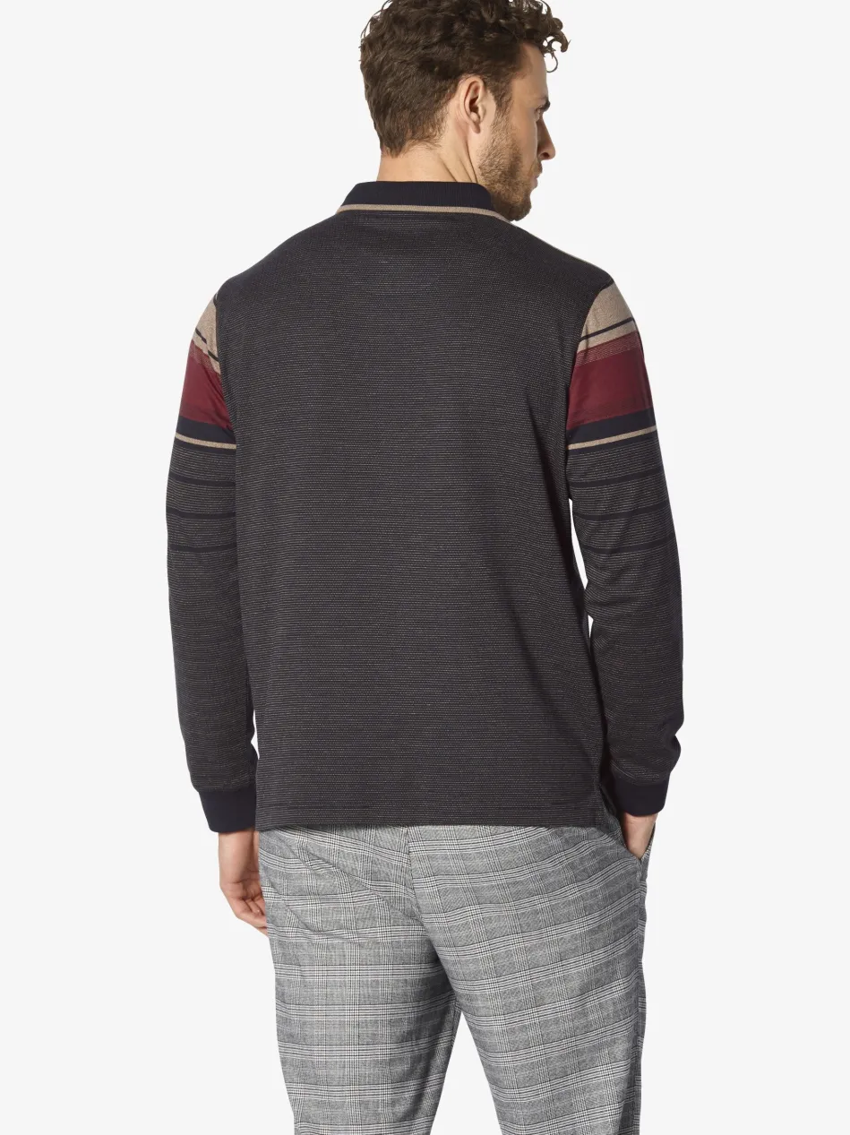 Herren Langarm-Poloshirt - FILOSSI
