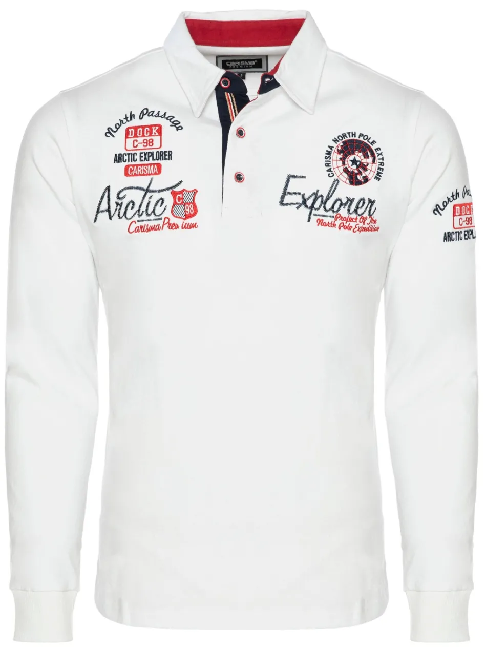 Herren Langarm-Polo
