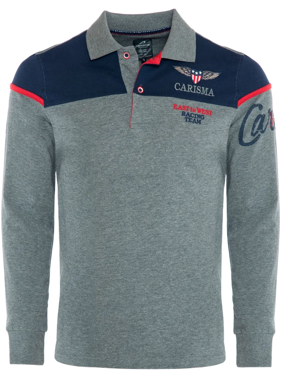 Herren Langarm-Polo