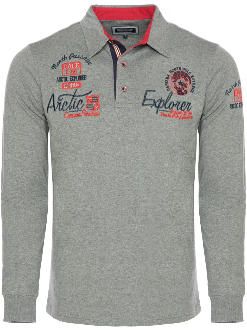 Herren Langarm-Polo