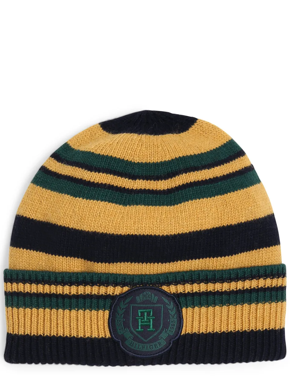 Herren Mütze mit Cashmere-Anteil