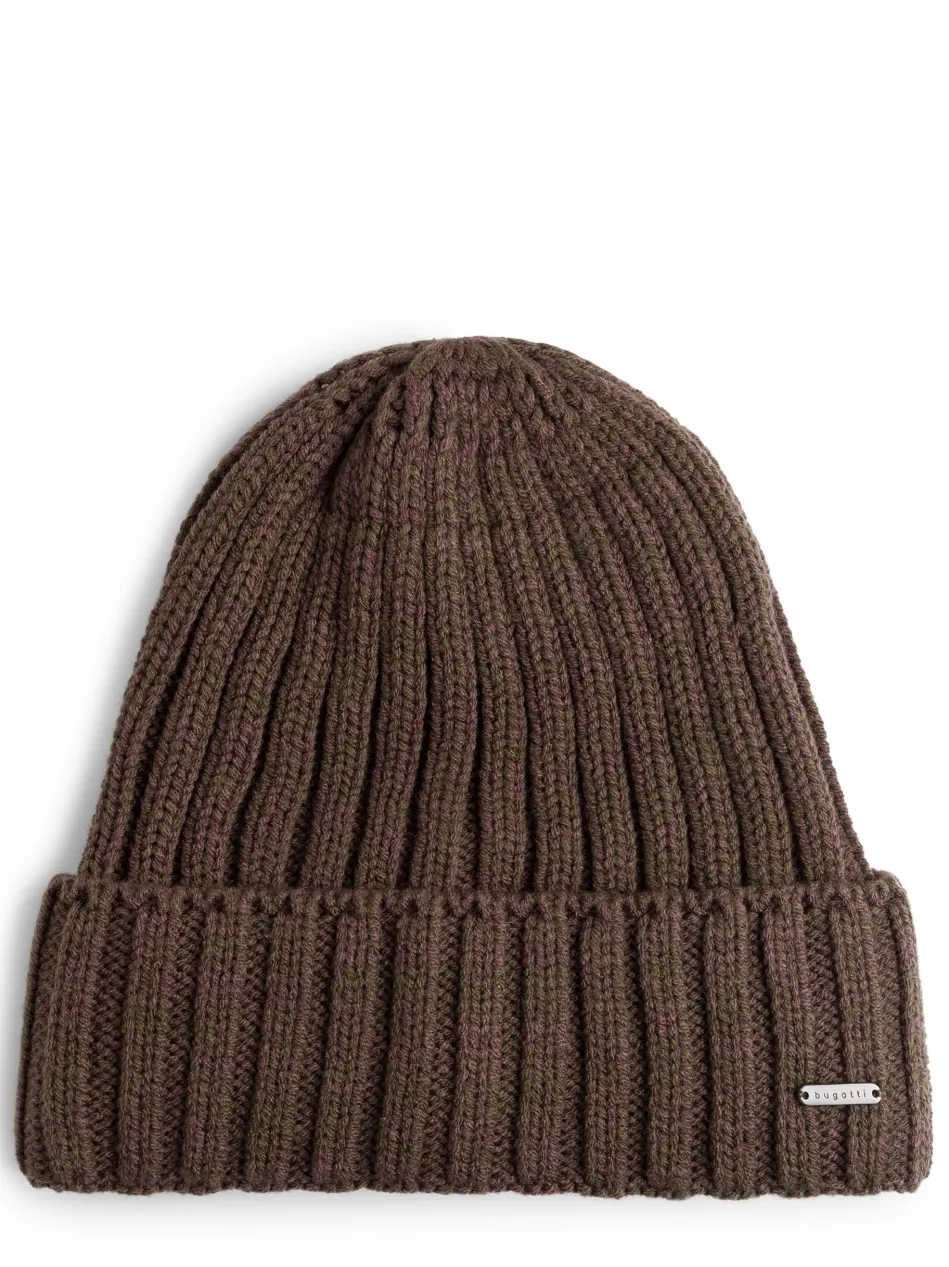 Herren Mütze mit Schurwoll-Anteil