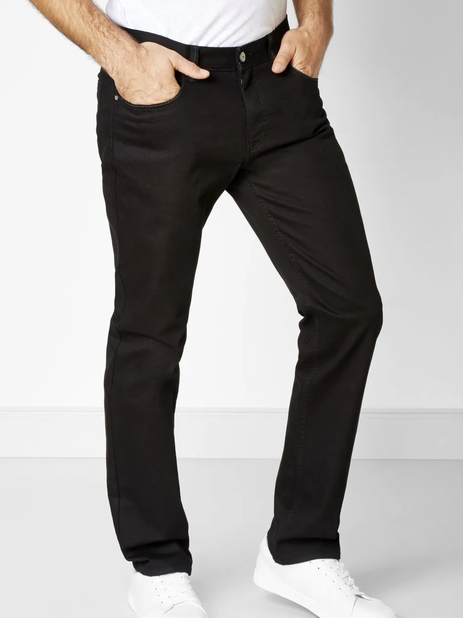 Herren 5-Pocket Jeans - Langley Regular Fit