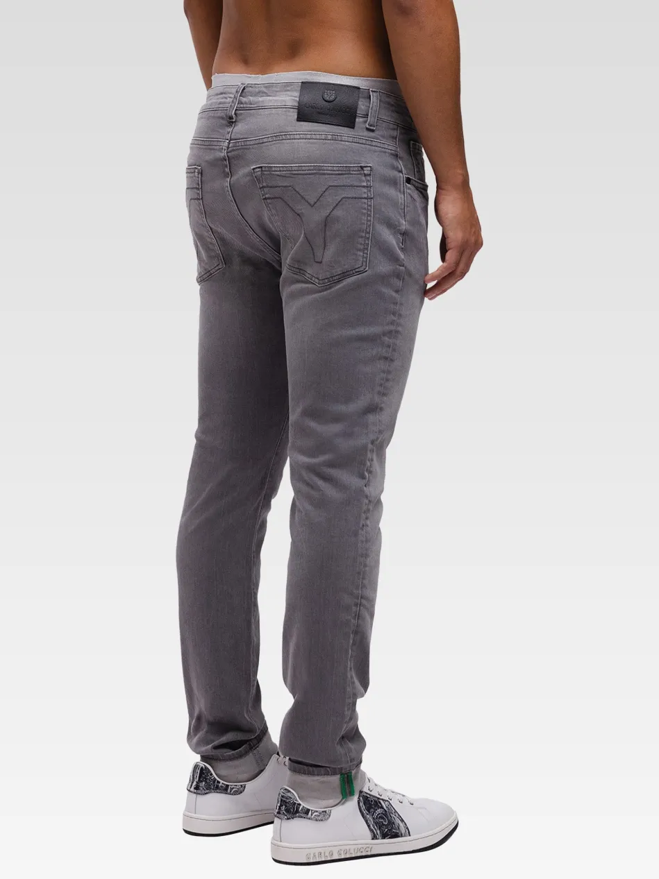 Herren 5-Pocket-Jeans - Cazzolla