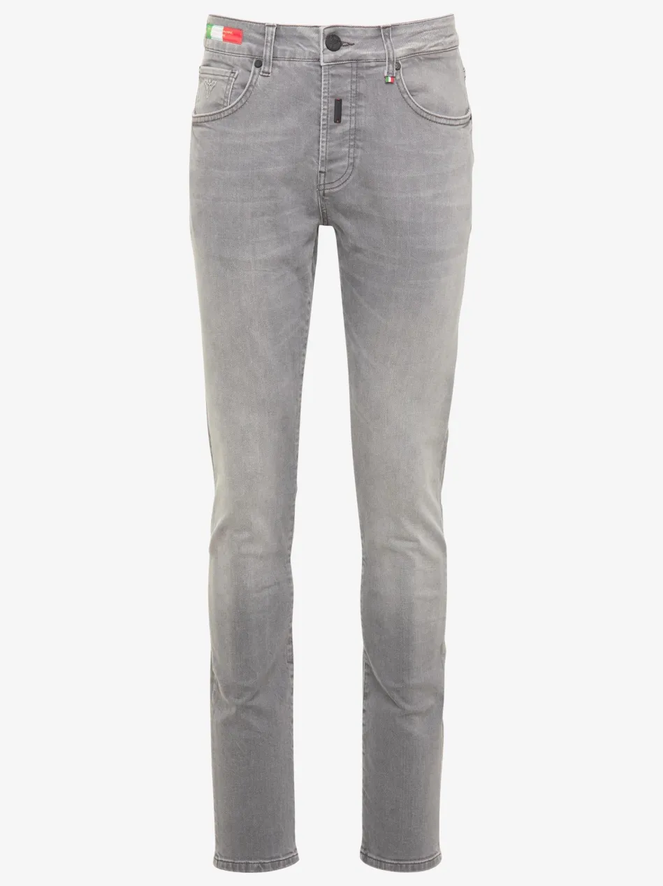 Herren 5-Pocket-Jeans - Cazzolla