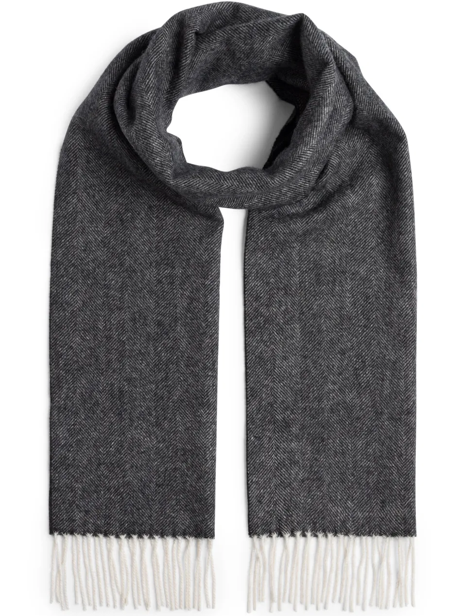Herren Pure Cashmere Schal