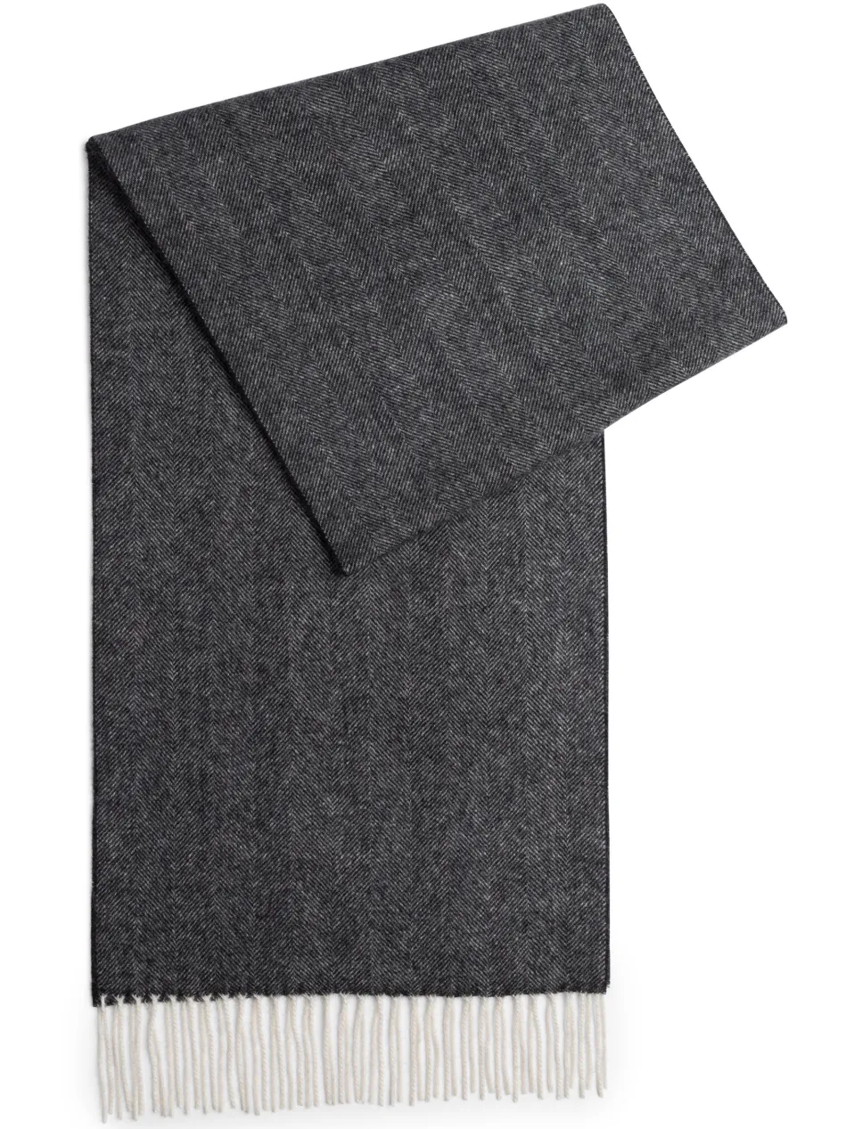 Herren Pure Cashmere Schal