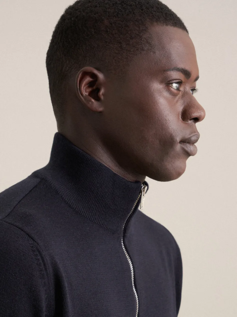 Herren Quarter Zip - Uni