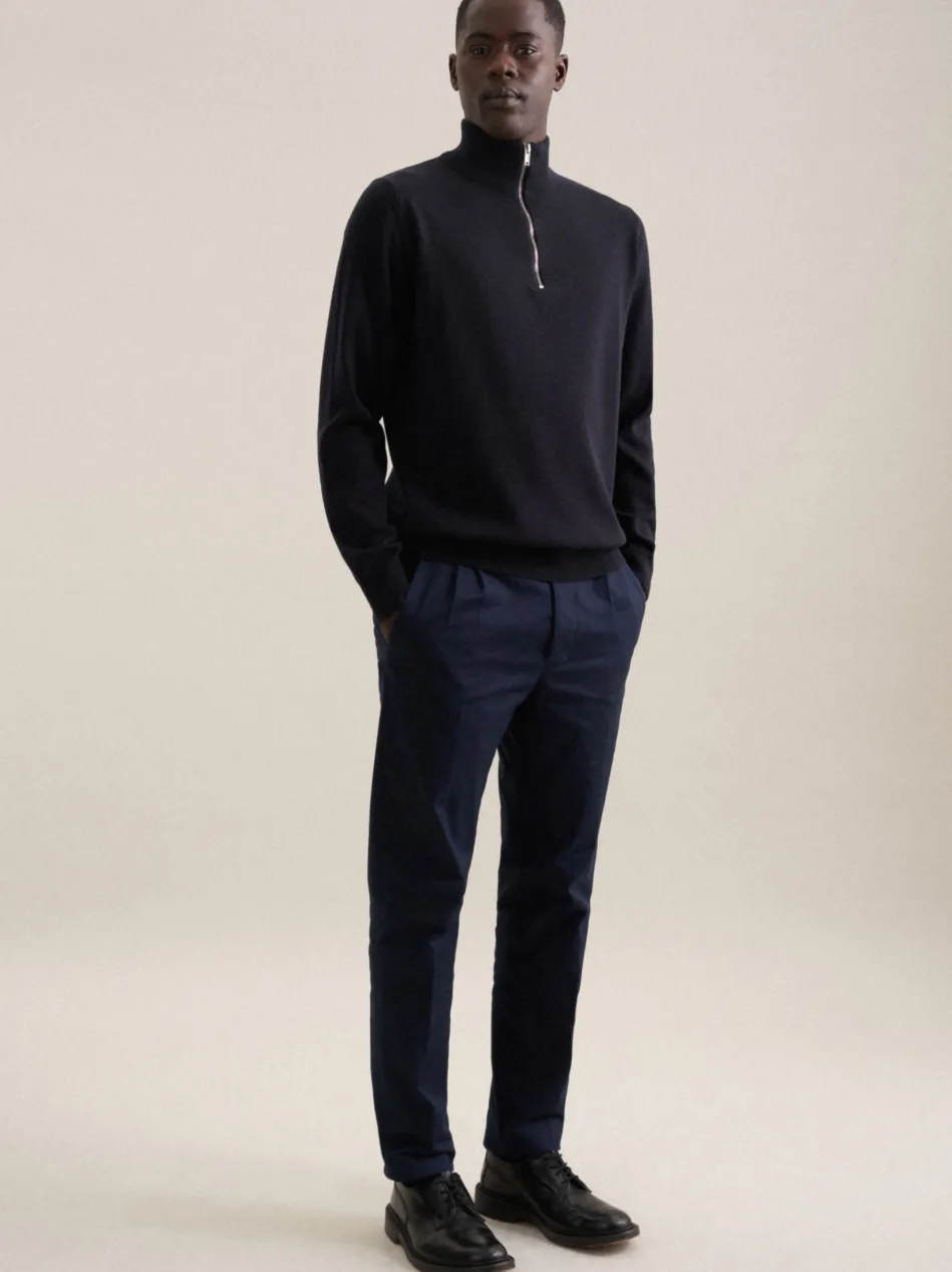 Herren Quarter Zip - Uni