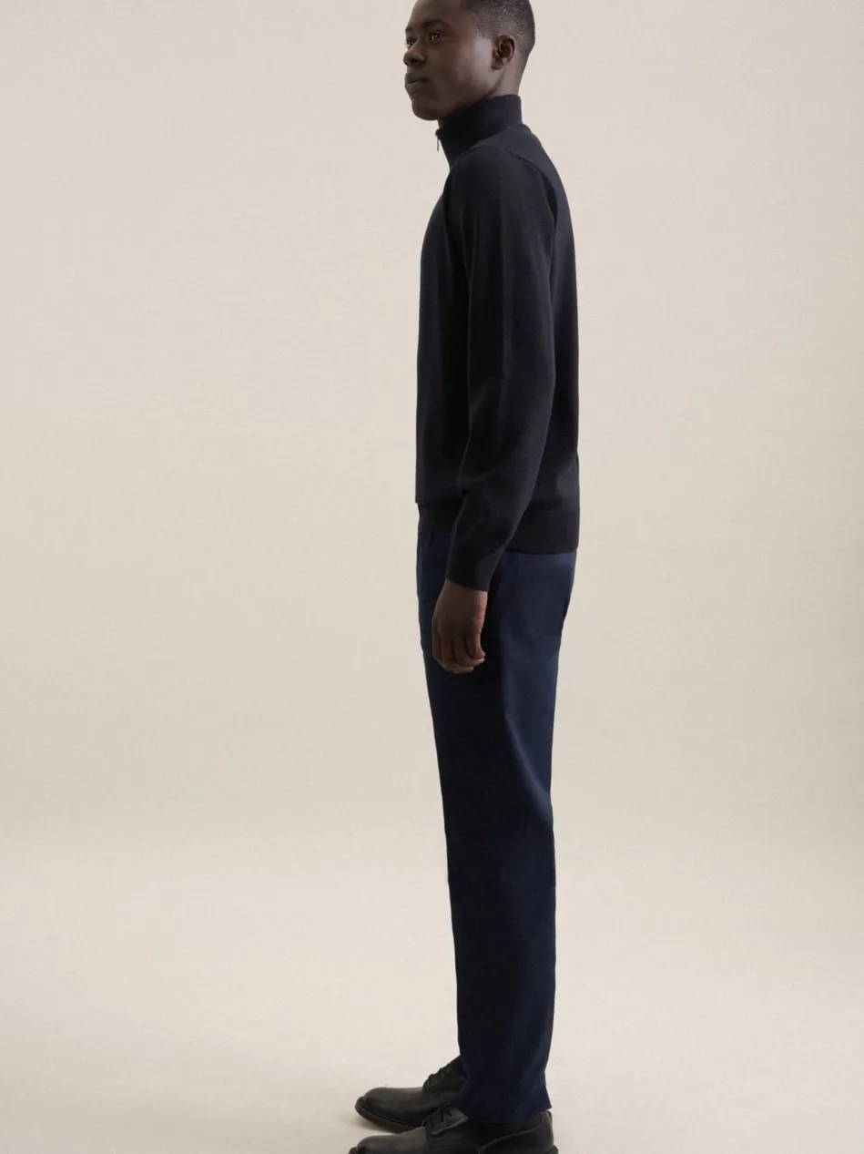 Herren Quarter Zip - Uni