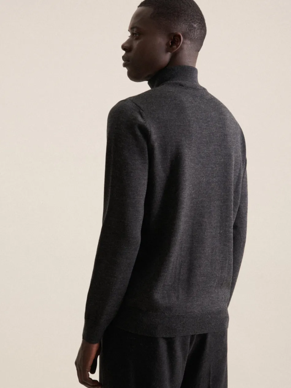 Herren Quarter Zip - Uni