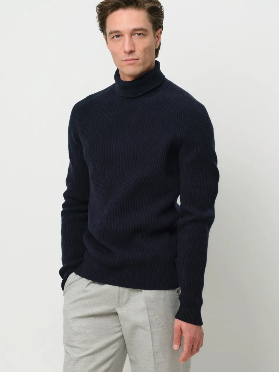 Herren Rollkragenpullover