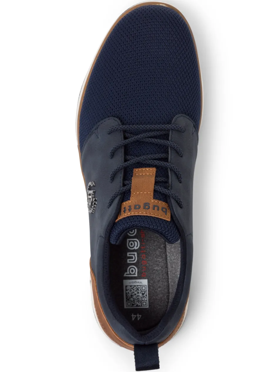 Herren Schnürschuhe mit Leder-Anteil