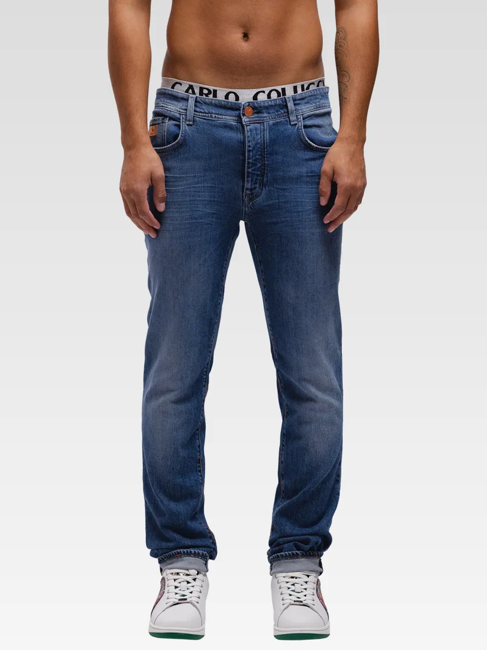 Herren Slim-fit-Jeans - MIAMI