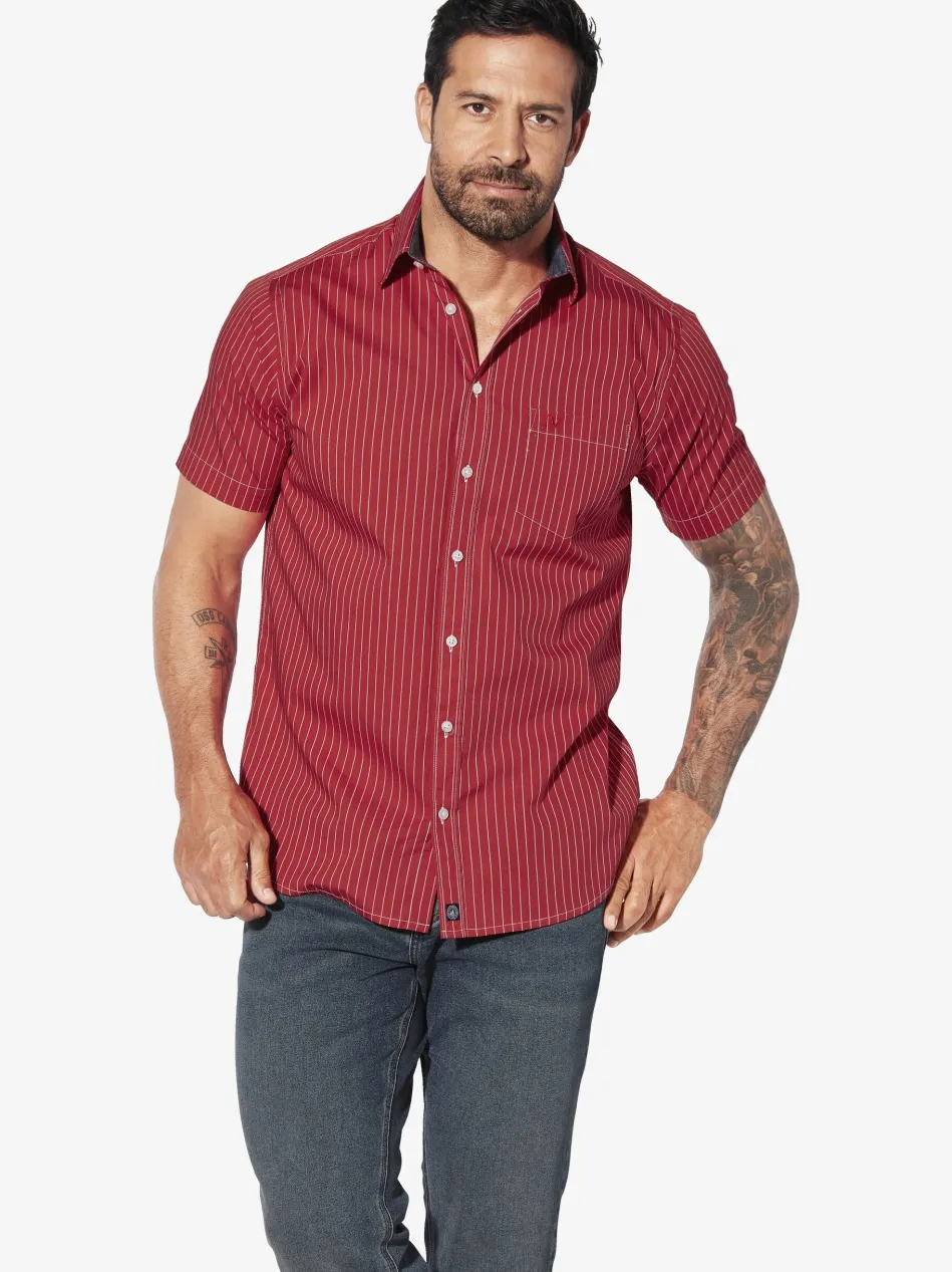 Herren Streifenhemd - PERTTU