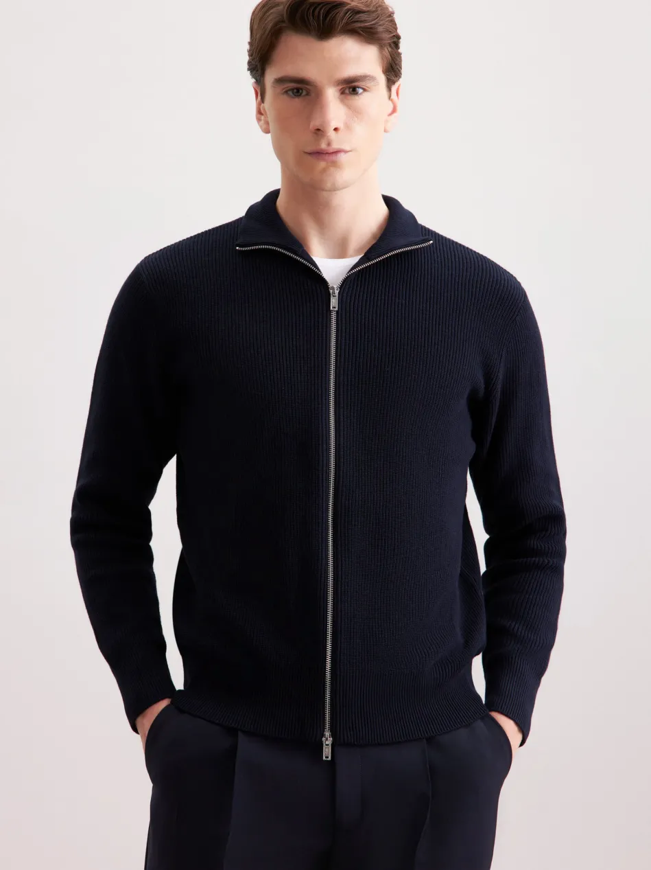 Herren Strick-Jacke - Uni