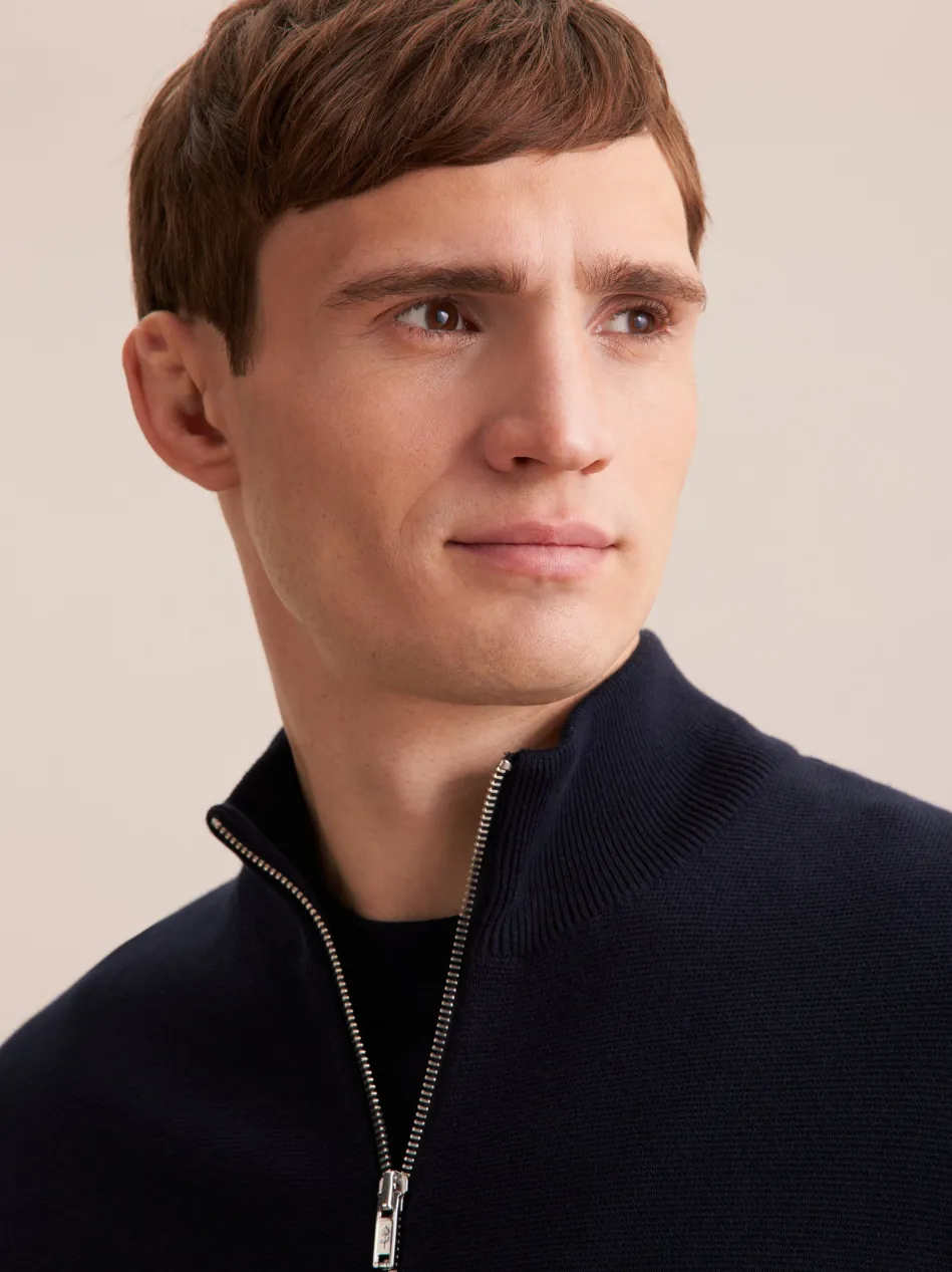 Herren Strick-Jacke - Uni