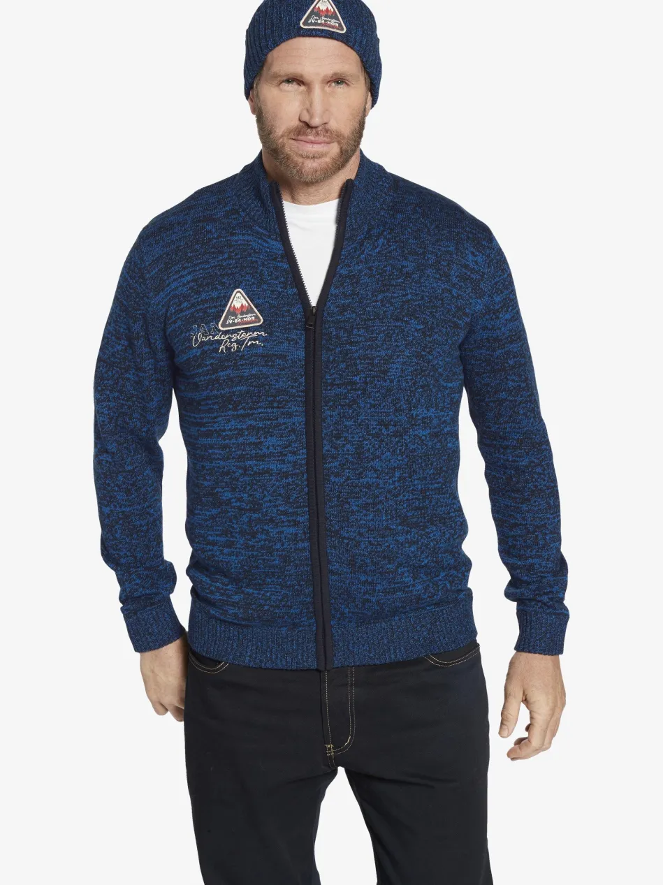 Herren Strickjacke mit Mütze - APKE