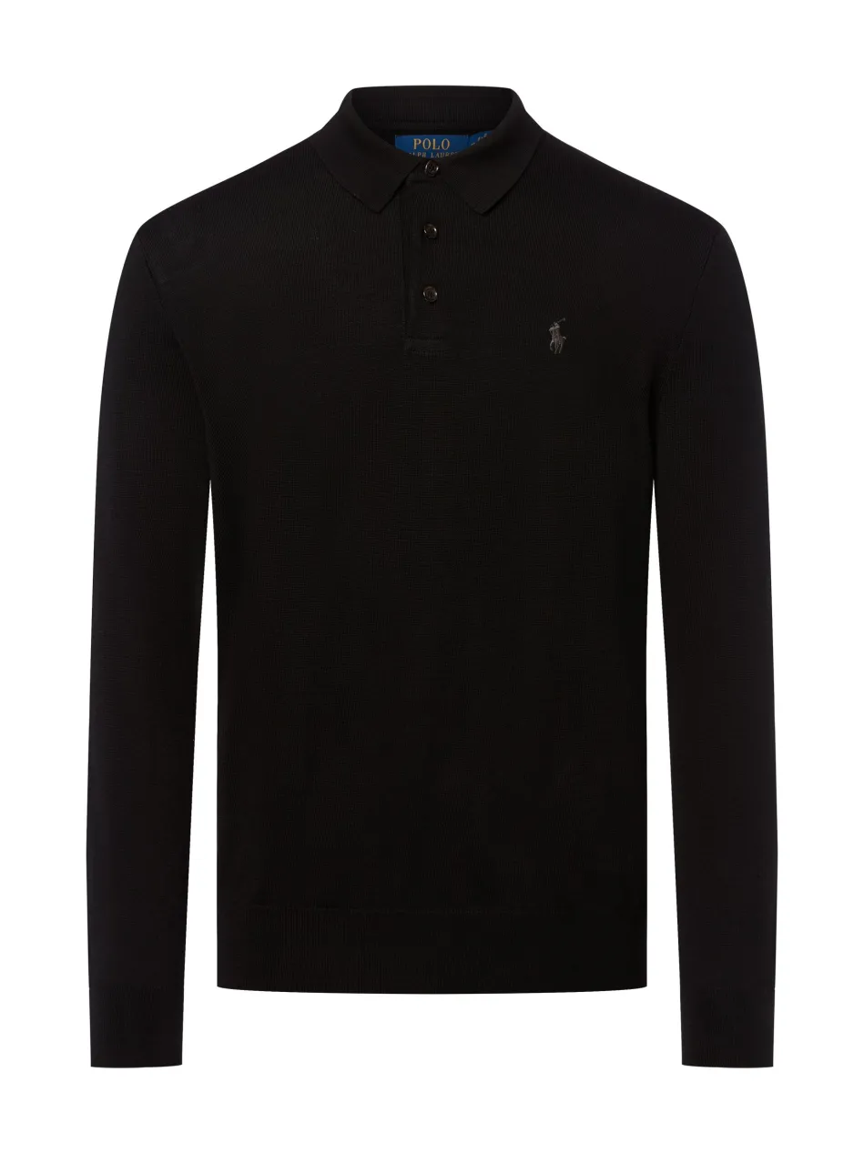 Herren Strick-Polo