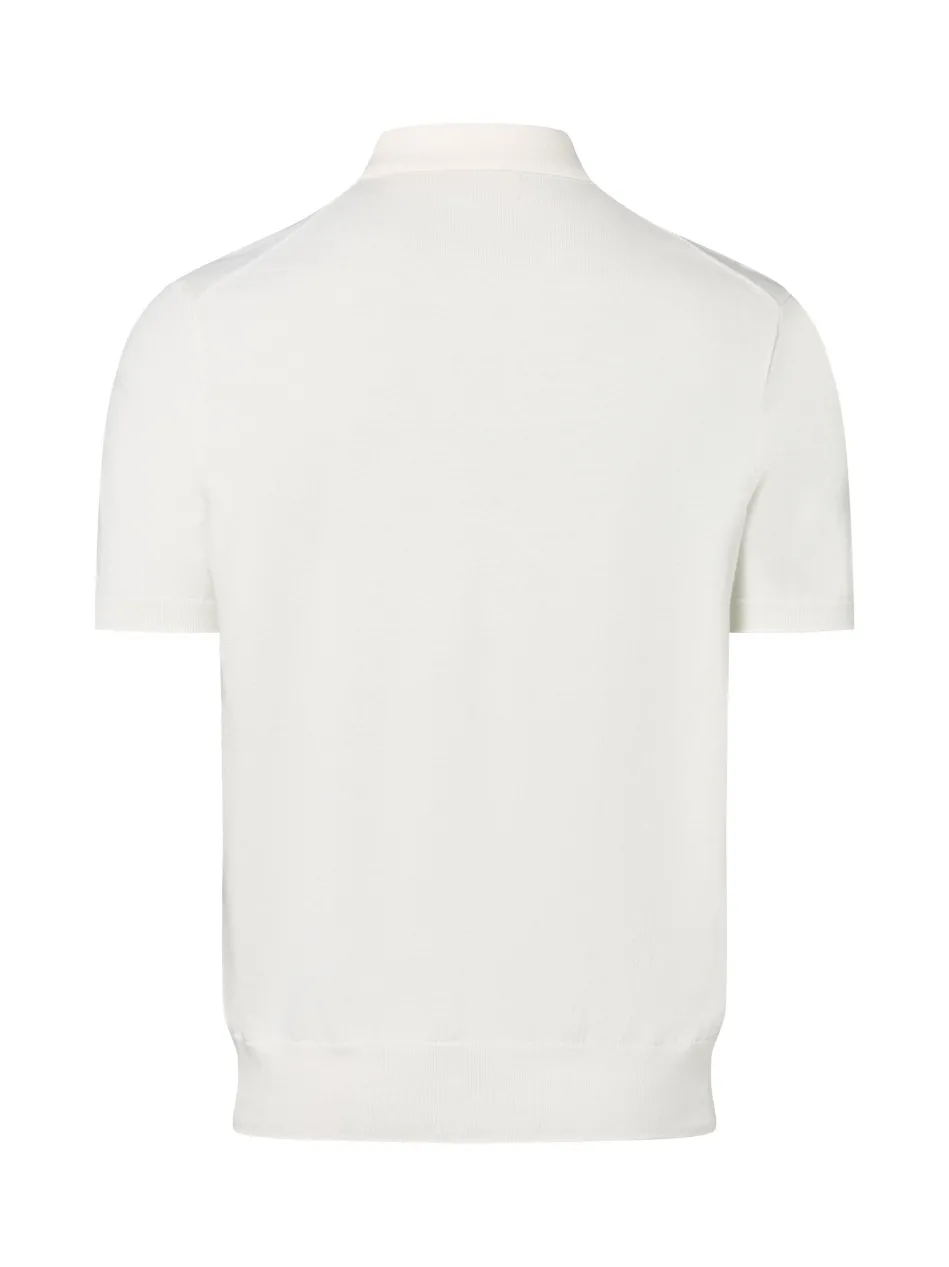 Herren Strick-Poloshirt