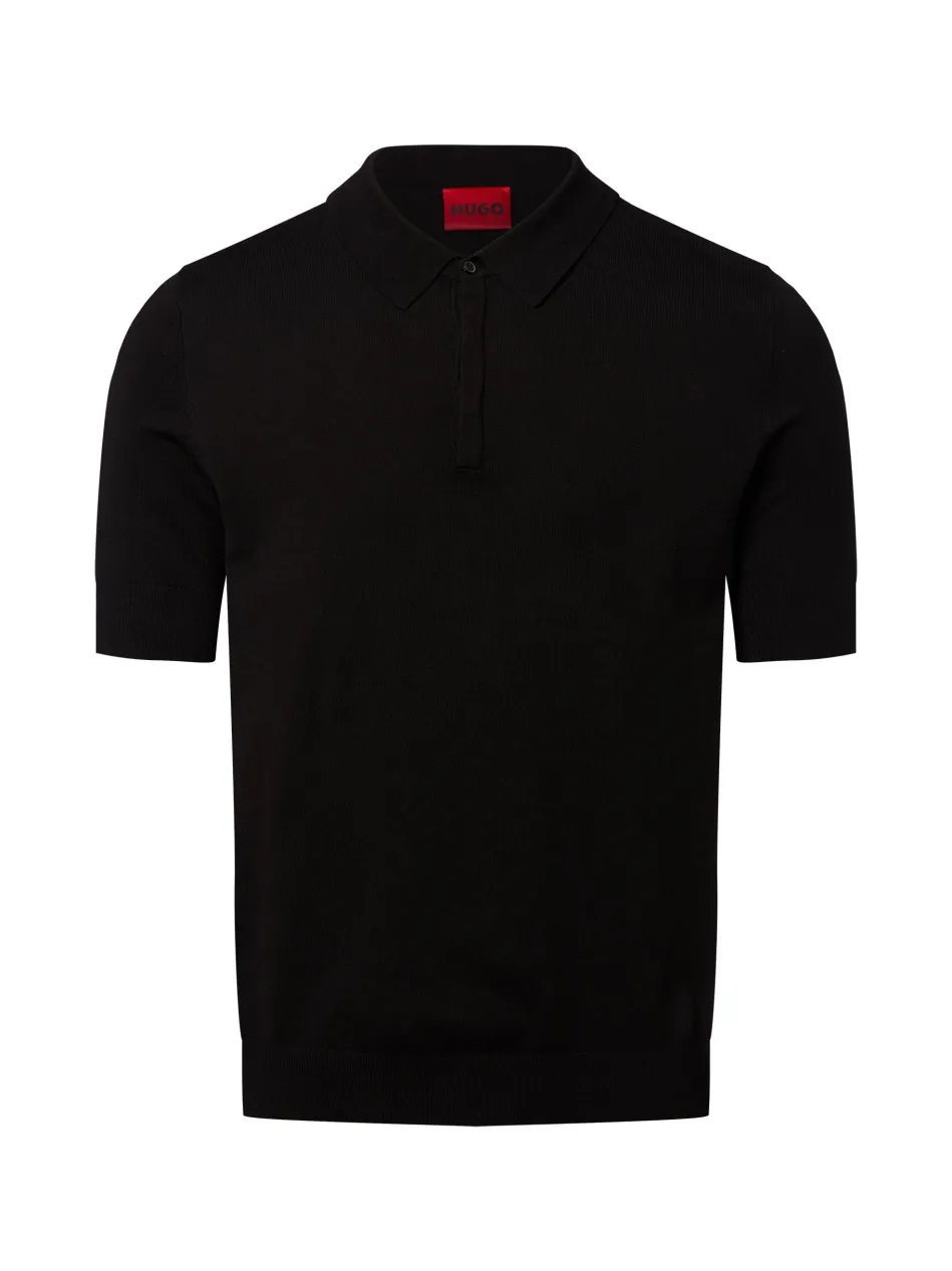 Herren Strick-Poloshirt - San Peter