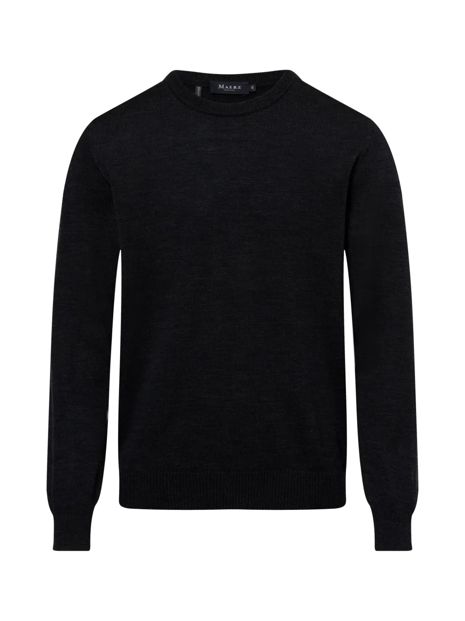 Herren Strickpullover aus Schurwolle