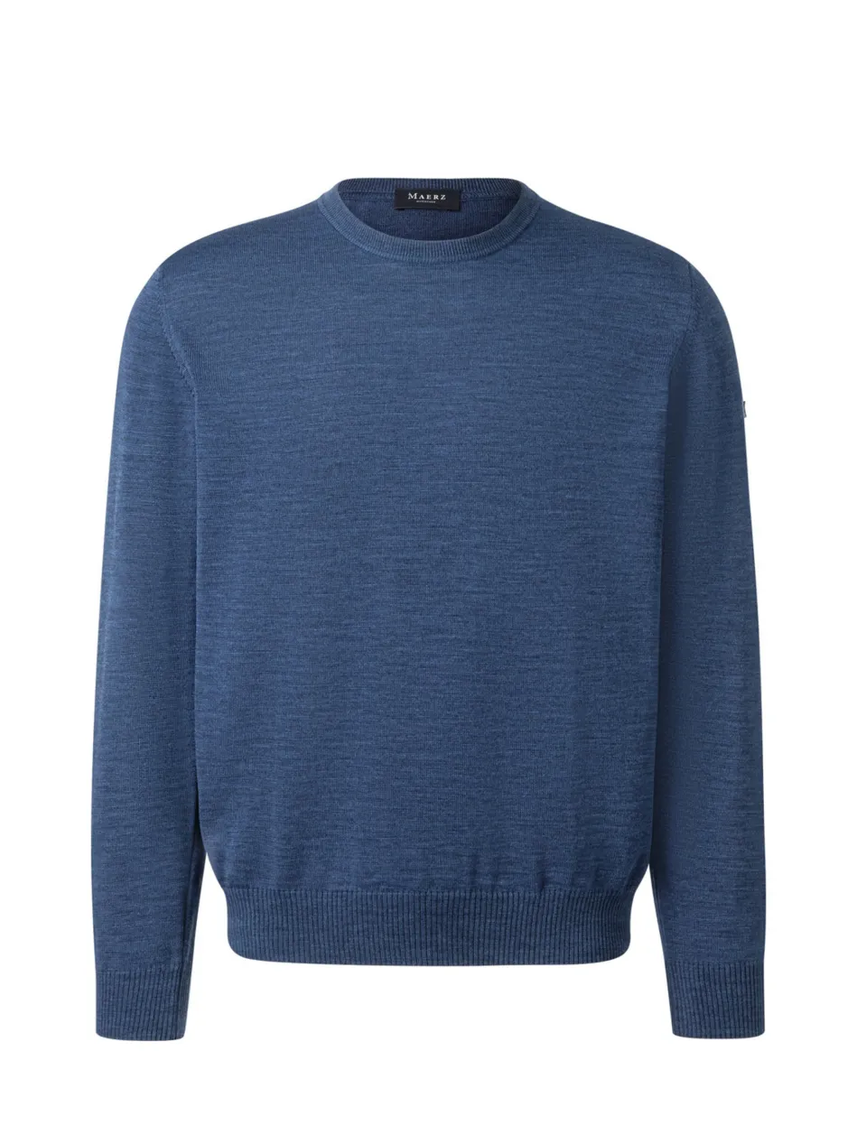 Herren Strickpullover aus Schurwolle