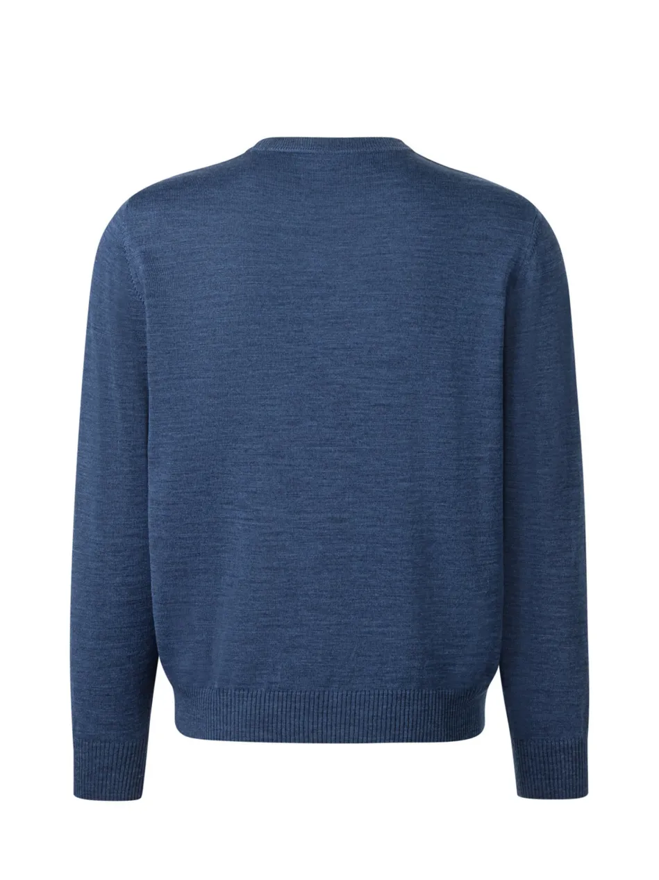 Herren Strickpullover aus Schurwolle