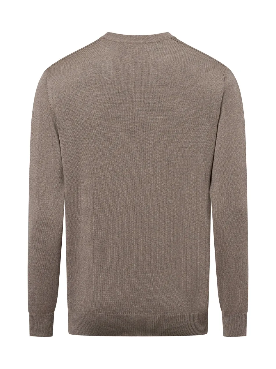 Herren Strickpullover aus Schurwolle