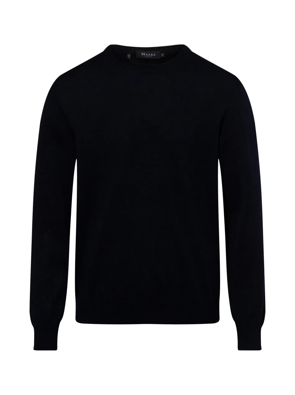 Herren Strickpullover aus Schurwolle