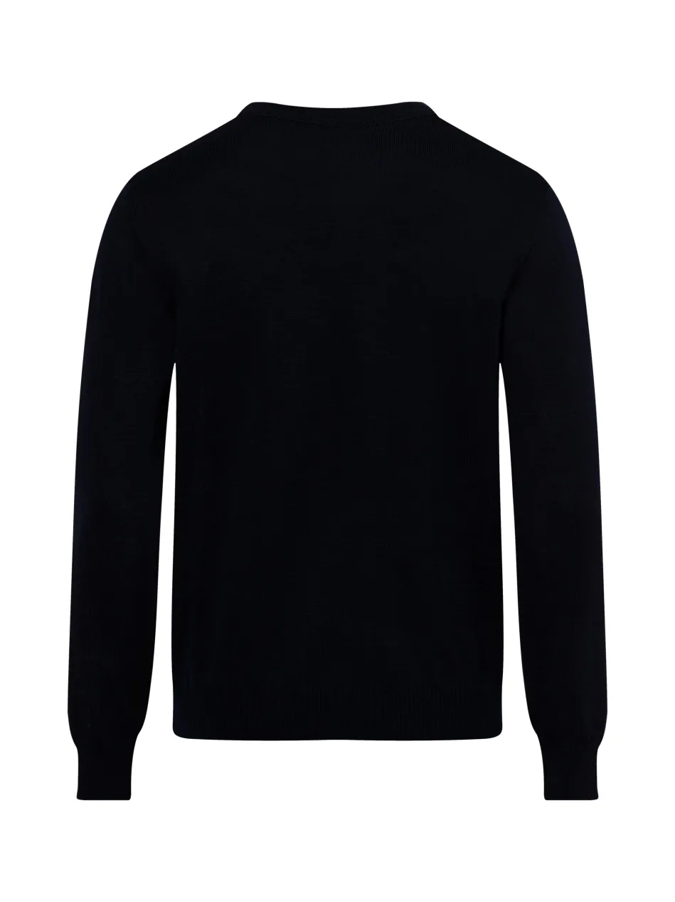 Herren Strickpullover aus Schurwolle