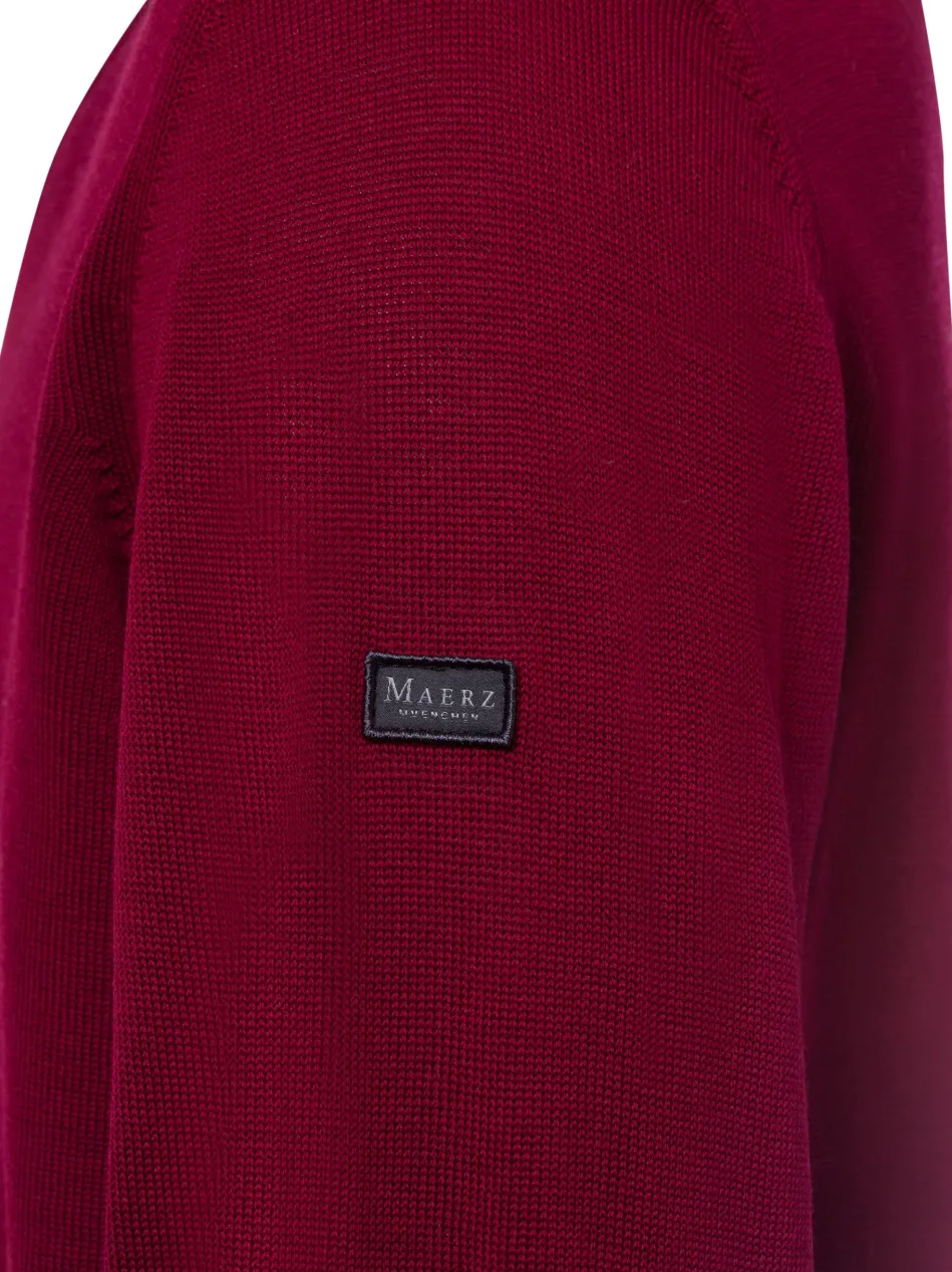 Herren Strickpullover aus Schurwolle