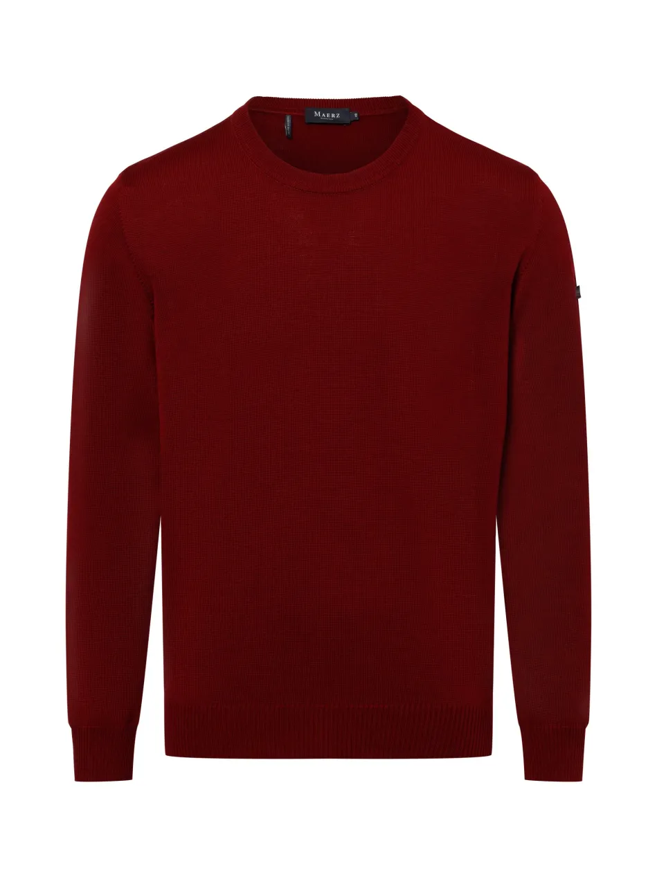 Herren Strickpullover aus Schurwolle