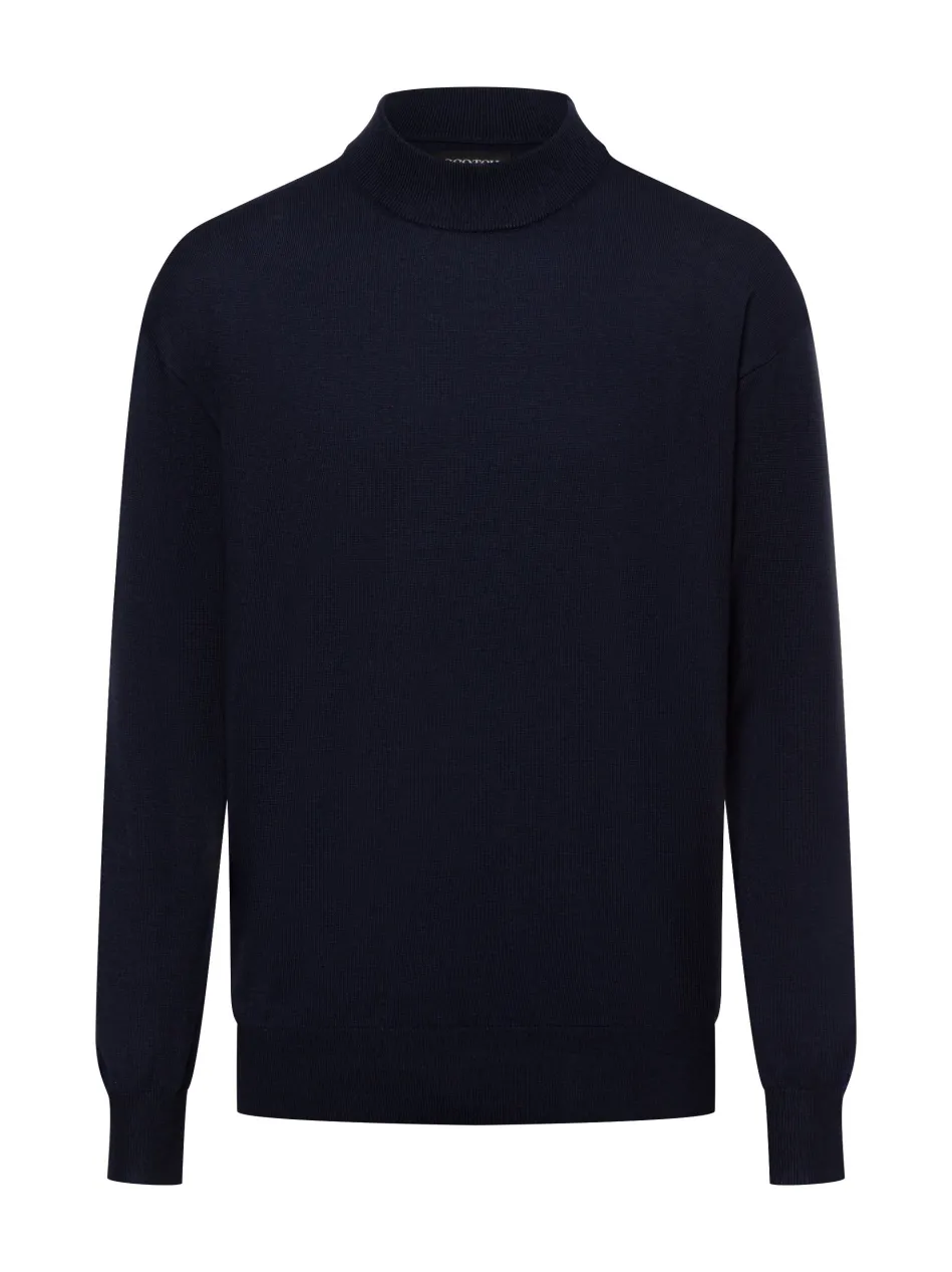 Herren Strickpullover mit Wollanteil