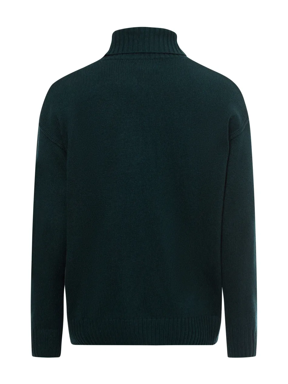 Herren Strickpullover mit Wollanteil