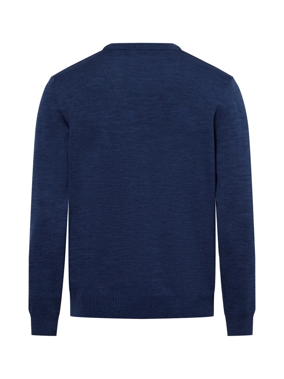 Herren Strickpullover aus Schurwolle