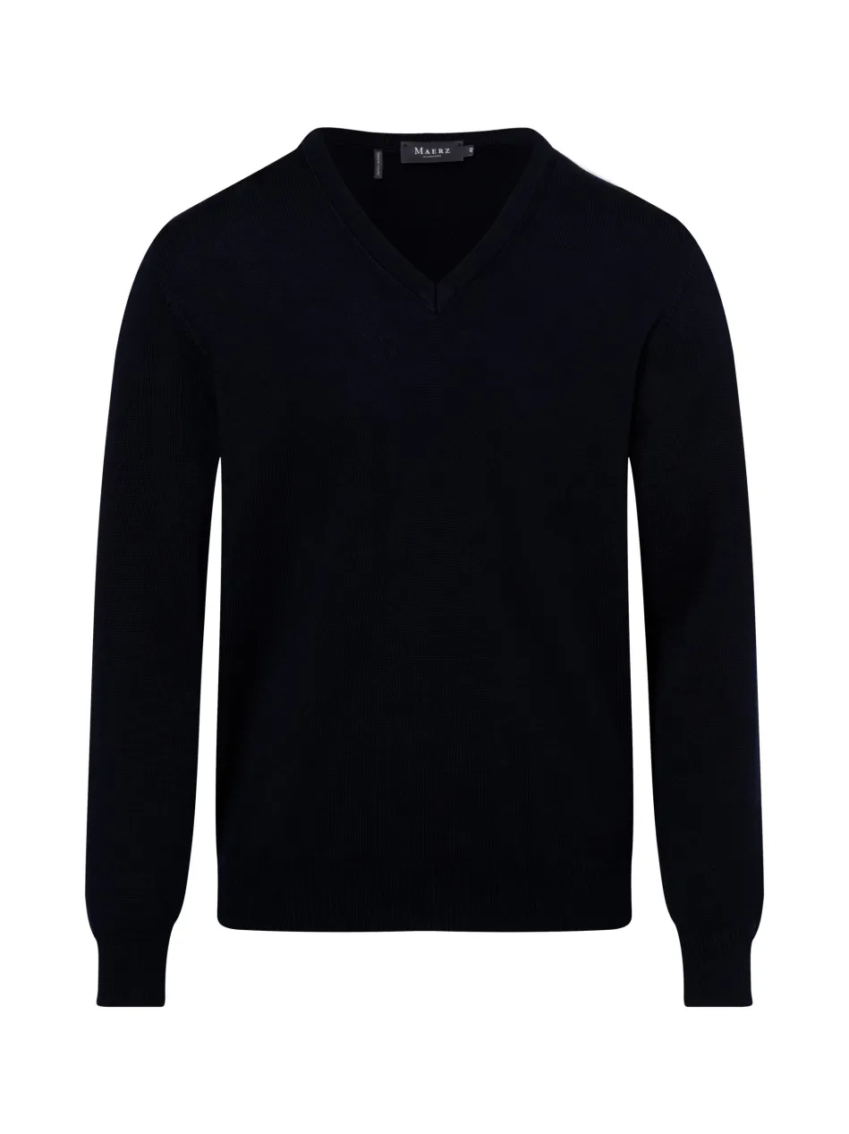 Herren Strickpullover aus Schurwolle