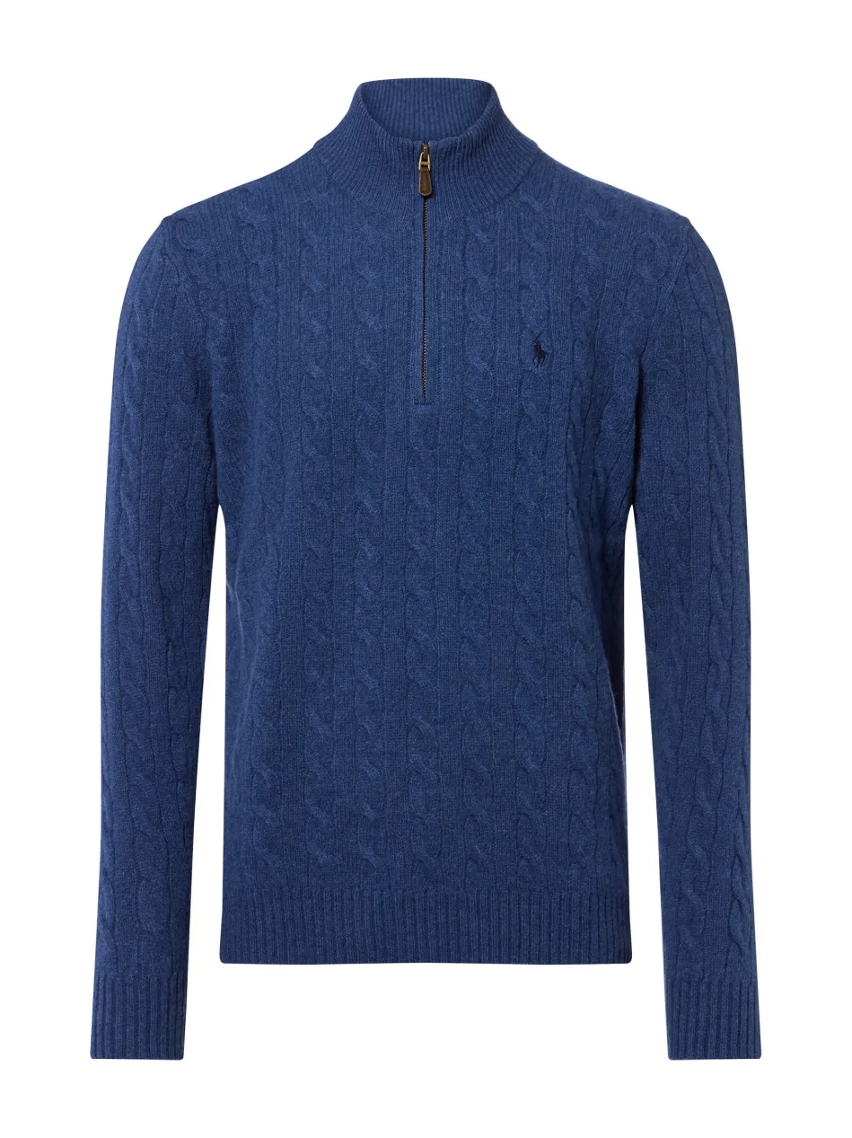 Herren Strick-Troyer mit Cashmere-Anteil