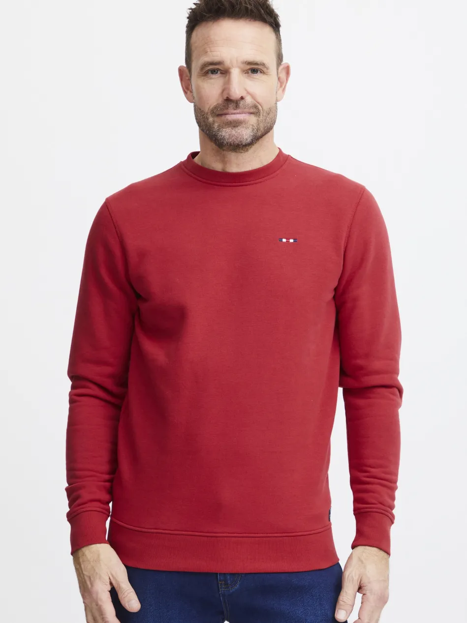 Herren Sweatshirt - FQWILLIAM crew neck logo sweat