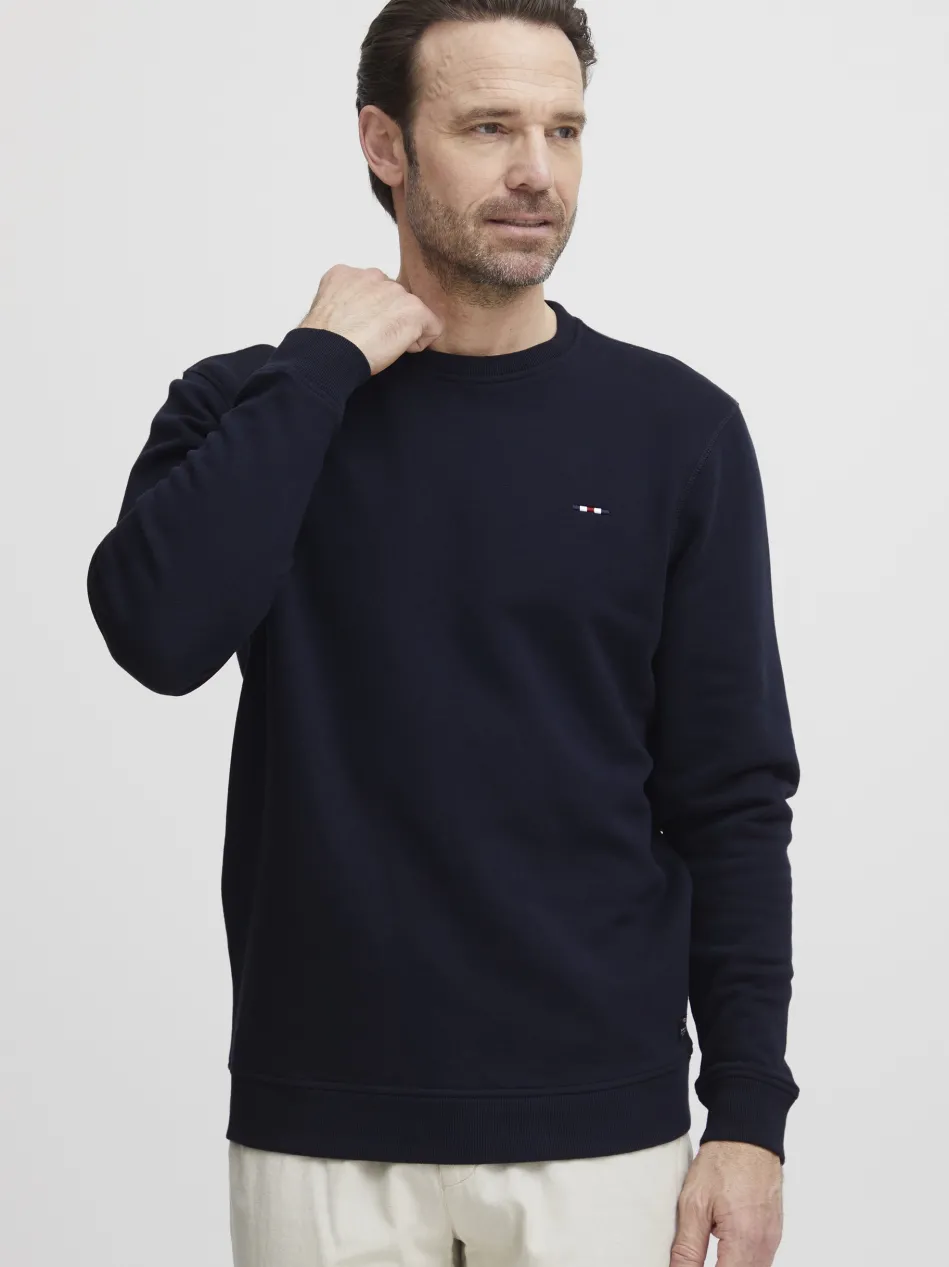 Herren Sweatshirt - FQWILLIAM crew neck logo sweat