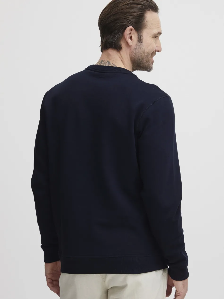 Herren Sweatshirt - FQWILLIAM crew neck logo sweat