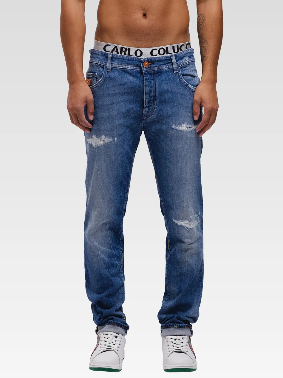 Herren Tapered-fit-Jeans - BROOKLYN