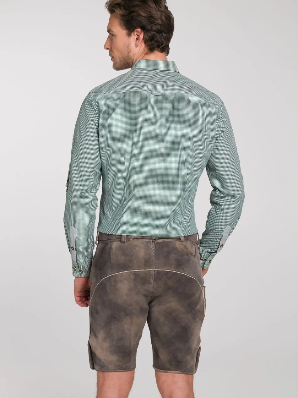 Herren Trachtenhemd - Dorf Langarm