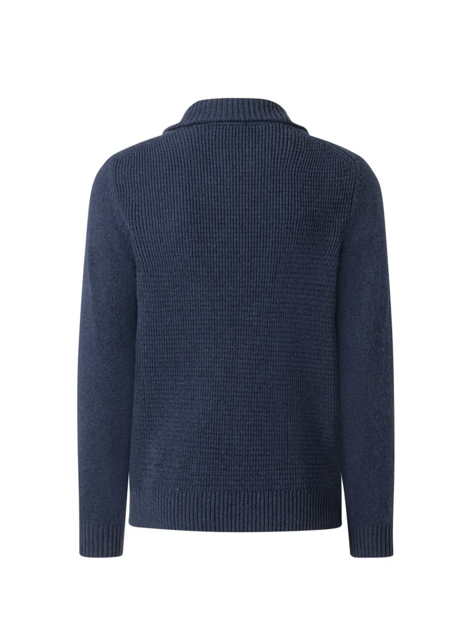 Herren Troyer-Pullover aus Merinowolle