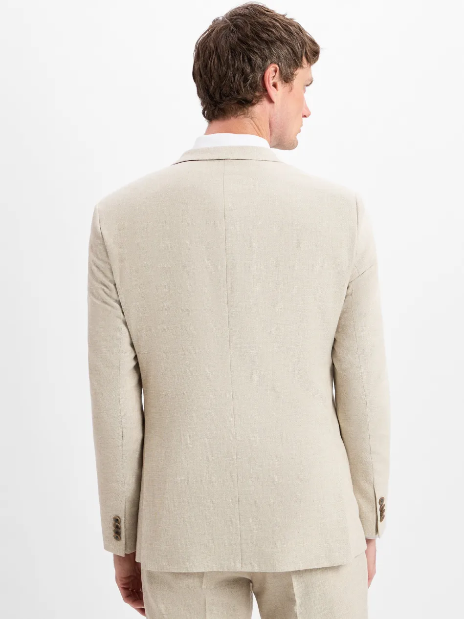 Sakko mit Leinenanteil